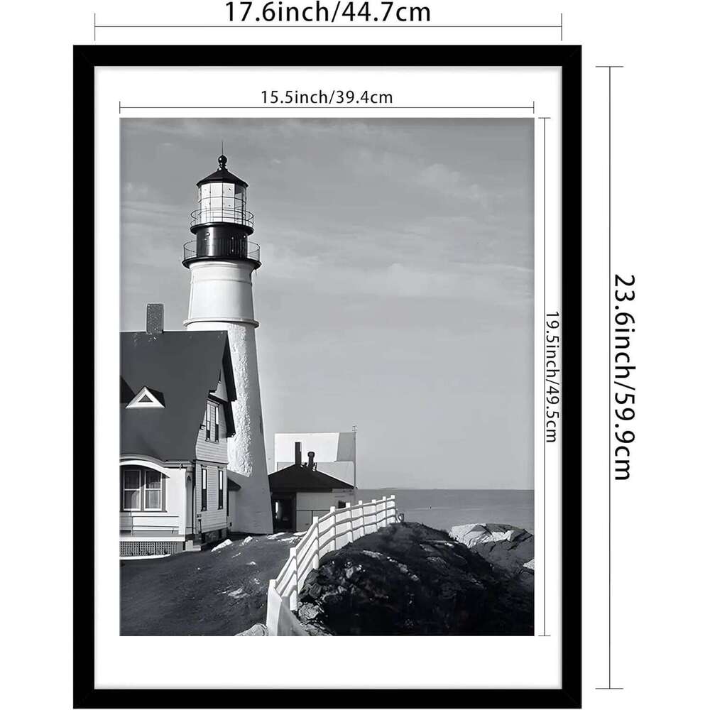Picture 3 Pack, Black Poster Frame with Mat 16x20 or 18x24 Photos, Wall Mounting for Home Decor H260306