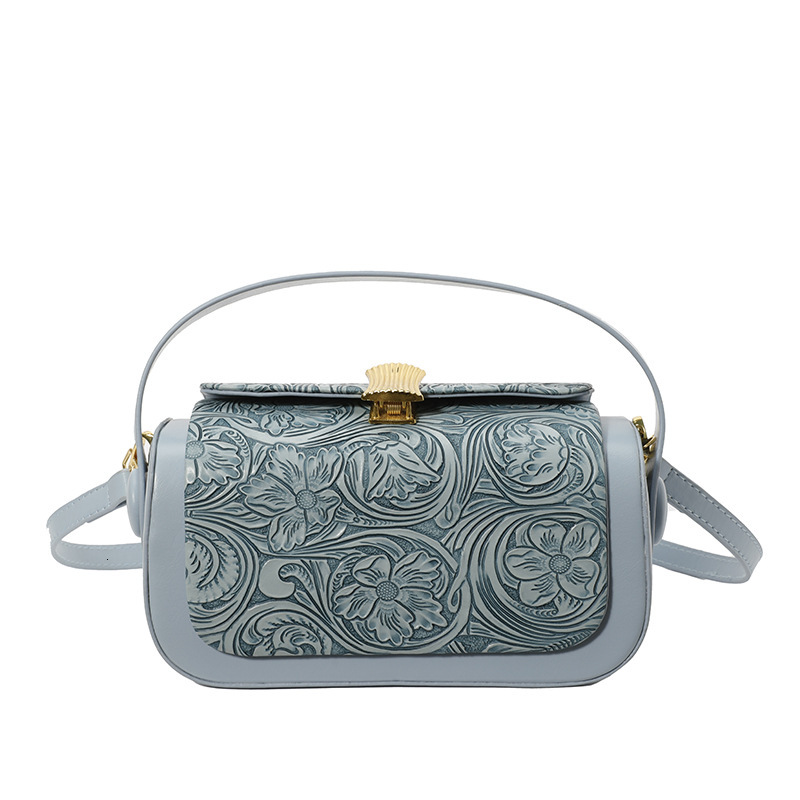 New Fashion Handbag Versatile Shoulder Luxury Bag Crossbody Bag Designer Bag Cross-border Trade Source Factory Simple Color-block Small Square Bag For
