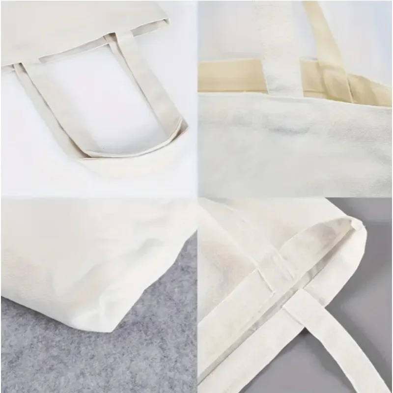 Cartoon Panda Canvas Shoulder Bag Cute Minimalist Pandas Tote Handbag Womens Casual for Shopping Travel Daily 260307