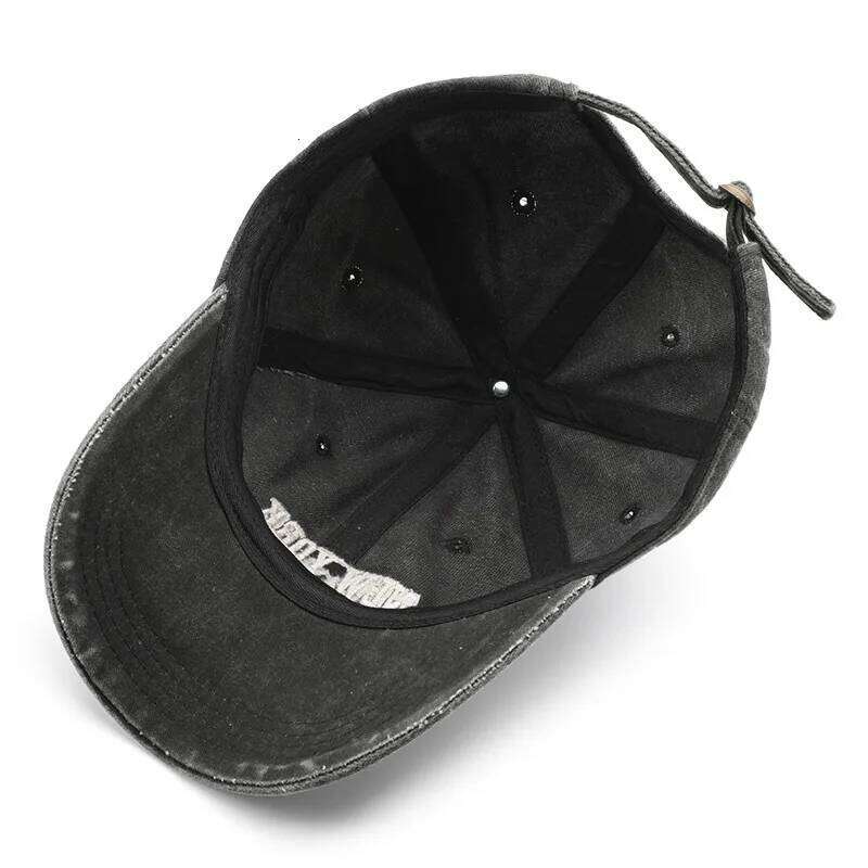 Retro NEW YORK Embroidery Snapback Hat for Men Women Vintage Washed Baseball Caps Spring Autumn Leisure Adjustable Soft Top Hats Y260304