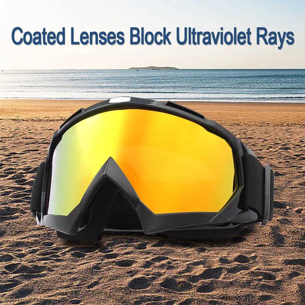 Motorcycle Glasses Windproof Cycling Sunglasses Anti-Fog Protective Goggles UV Protection for Winter Outdoor Sport Accessories S260304