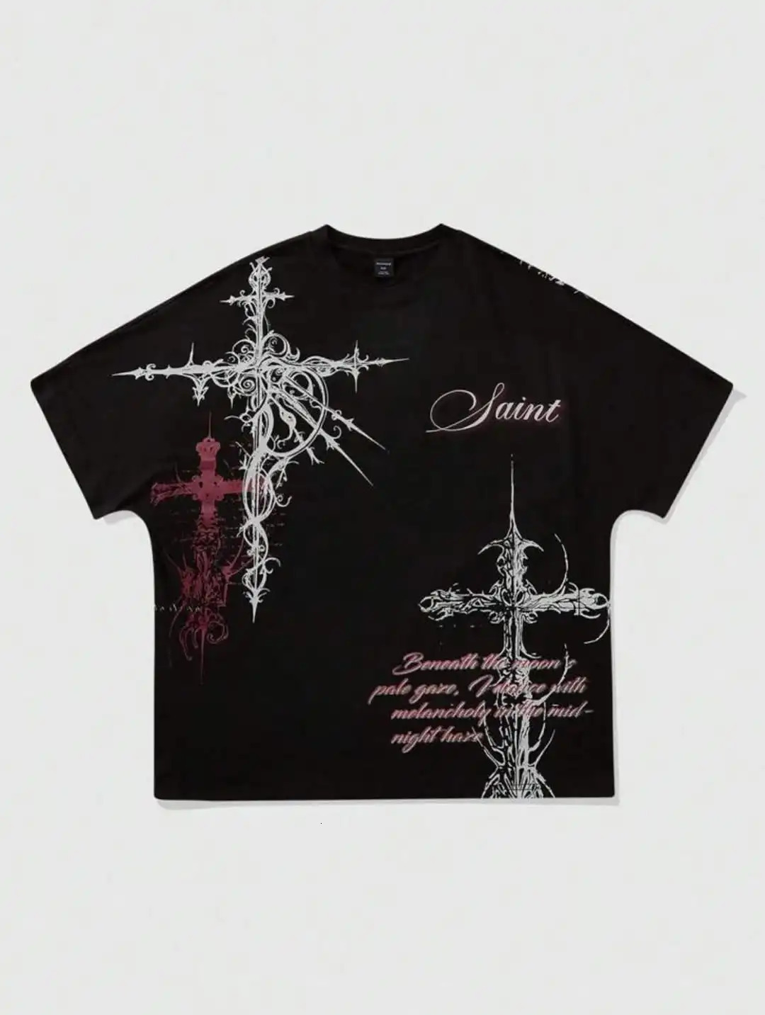Y2K s T shirt Fashion Round Neck Oversized shirt Men Women Casual Gothic Clothing Short sleeve Tops Streetwear 260303