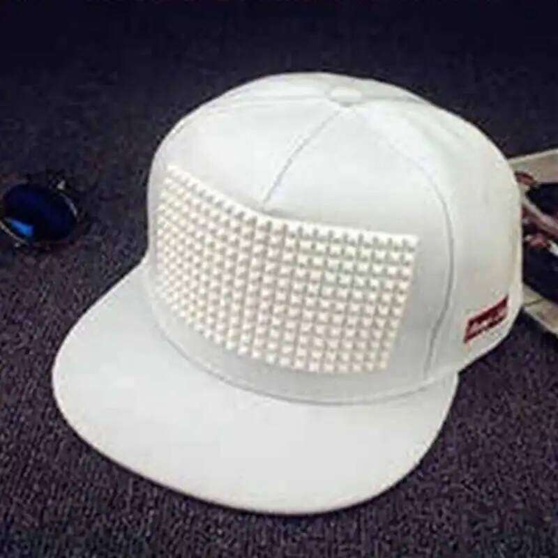 5 Colors New Hot Sale Plastic Triangle Baseball Hip Hop Flat-brimmed Hat Snapback Cap Hats for Men and Women Y260304