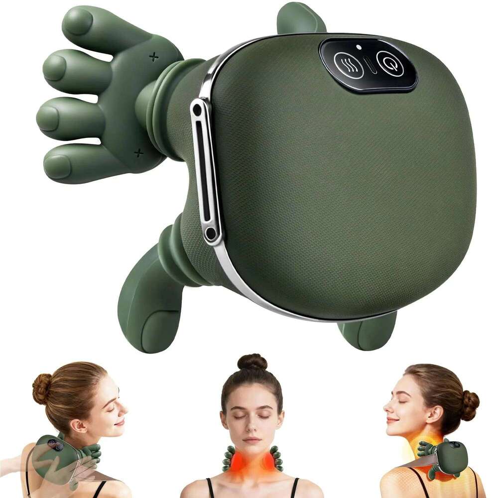 2026 Neck Cervical Shoulder Massager Trapezius Shiatsu Kneading MusclesBody Back Leg Massagers Pillow Relaxation 26Y0307