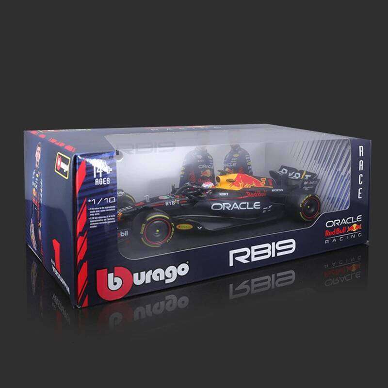 Burago 1:18 F1 Model Regular Version 2023 Red Bull Racing RB19 #1 Verstappen #11 Perez Alloy Car Formula Die Cast Toy Z260306
