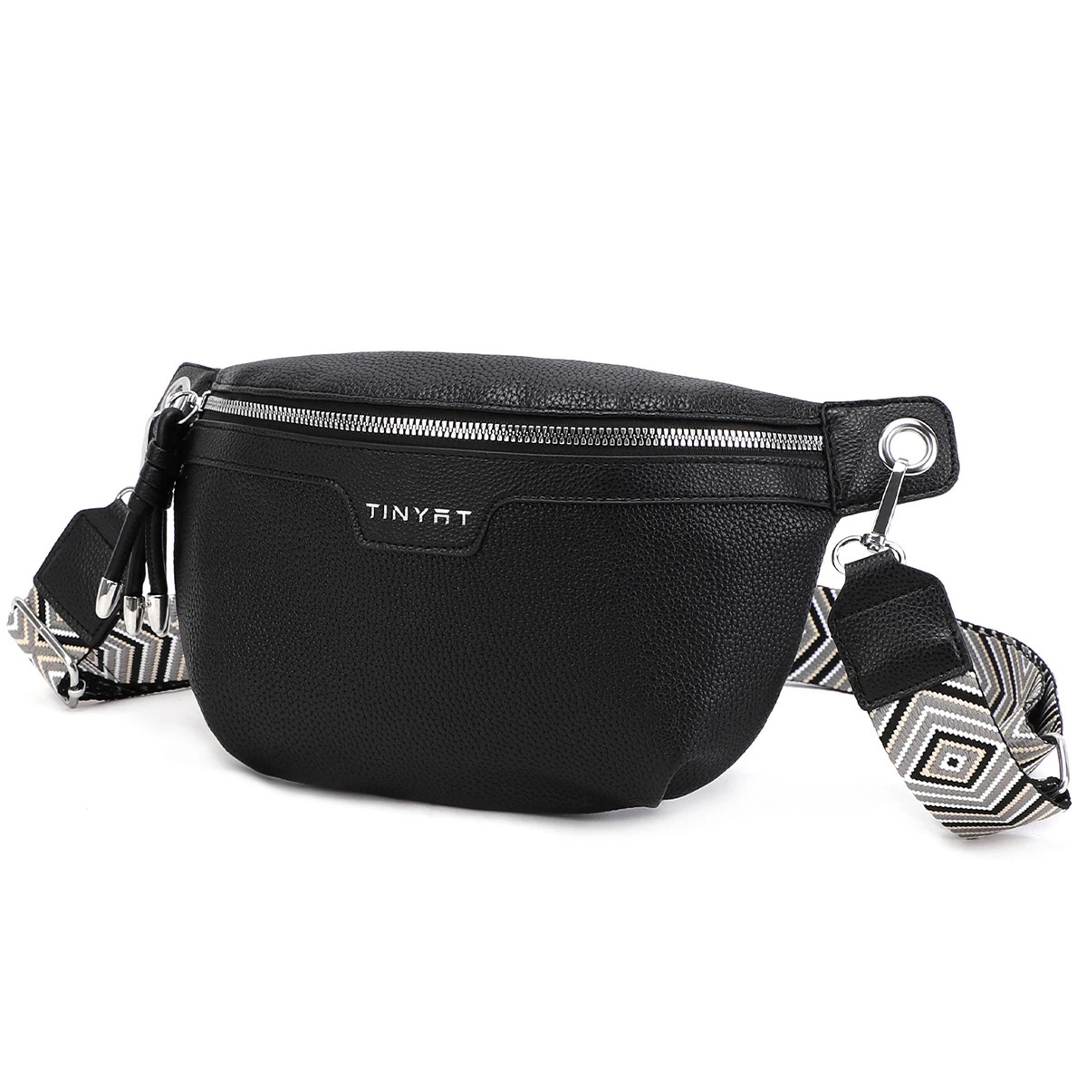 TINYAT Womens Fashion Crossbody Bags Waterproof Bohemian Style Large Capacity Chest Outdoor Party Travel Waist 260228