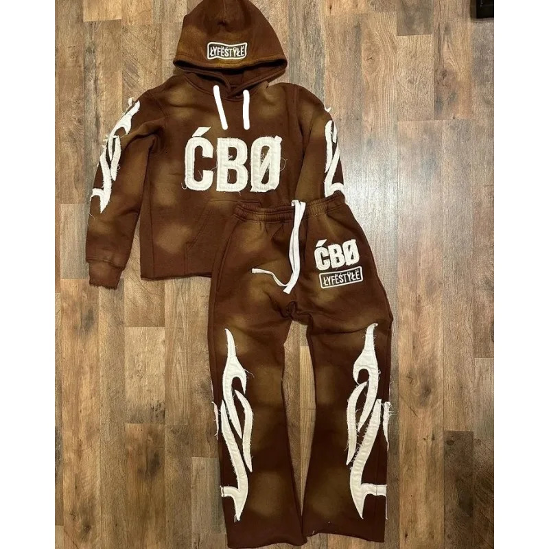 3D Printed Adult Fashion Leisure Sports Hoodie Set 260304