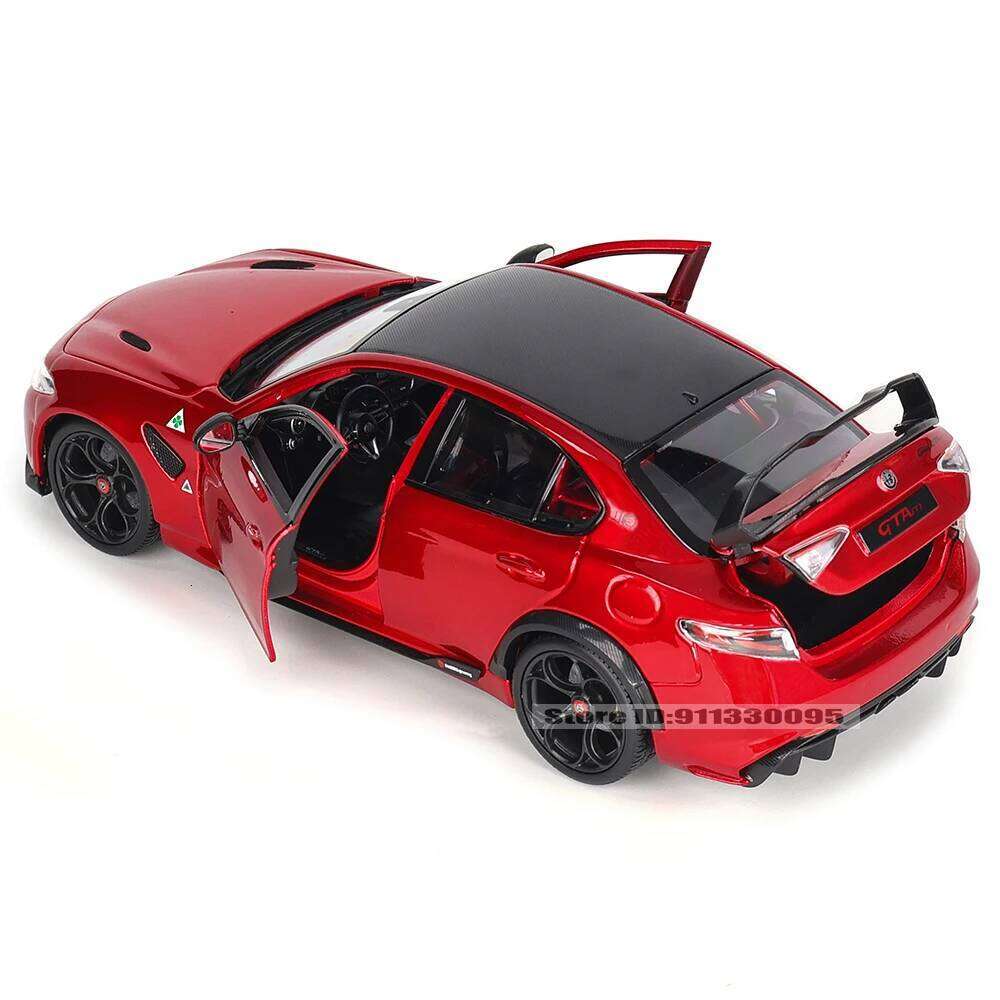 Bburago 1:18 Alfa Romeo Giulia GTAm # Coche clsico lujo aleacin 99, modelo coche fundido a presin, coleccin de jugu Z260306