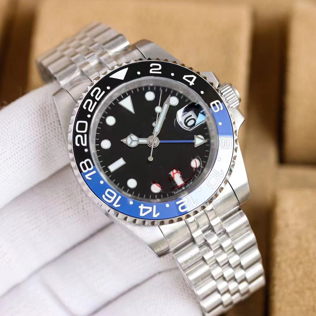 Good Quality Ceramic Classic Watch for Men Designer Mens Watches Mechanical Automatic Stainless Steel Jubilee Bracelet Fashion Wristwatches Gmt 2813