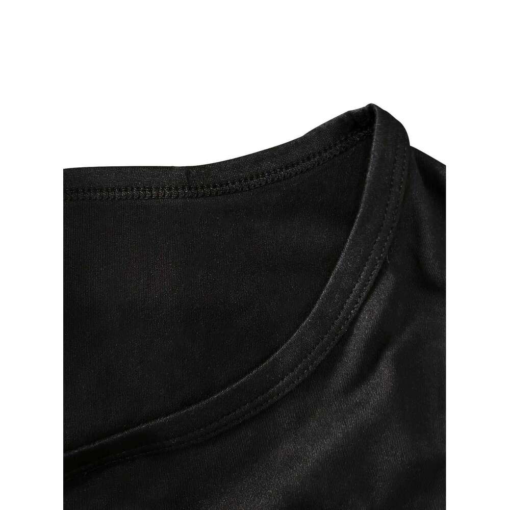 Women's Simple Planet 2024 Printed T-shirt, Soft And Comfortable Round Neck Casual Short Sleeves XJ260306