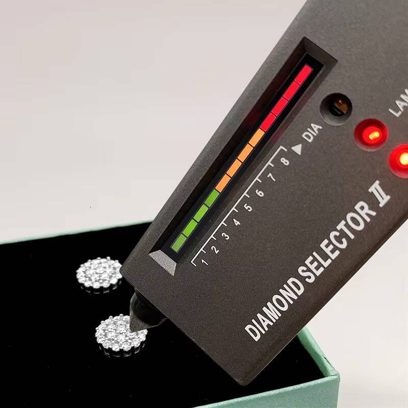 Best Selling Instock Hip Hop 925 Silver Iced Out Jewelry Ear Studs Vvs Moissanite Diamond Men Stud Earrings