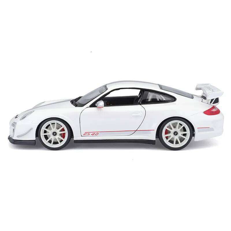 Bburago 1: 18 Porsche 911 GT3 RS 4.0 racing die-casting static model alloy car toy collection gift Z260306