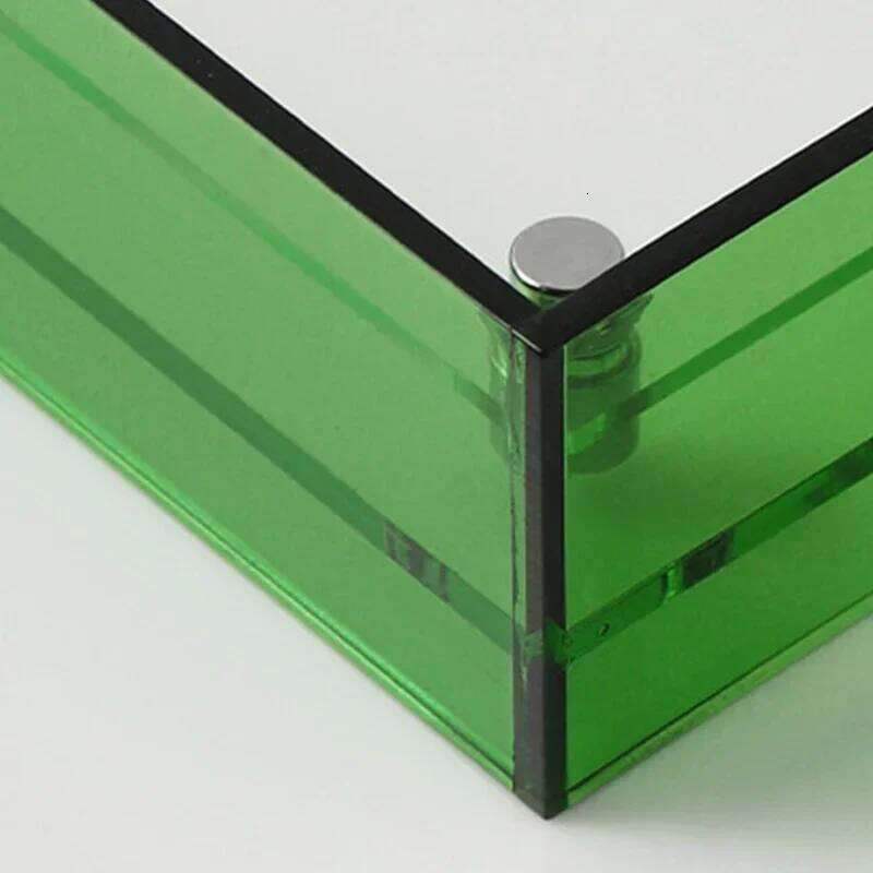 Ins Style Acrylic Photo Colorful Picture Frame Without Photos Transparent Table Wall Decoration Hall Bedroom H260306