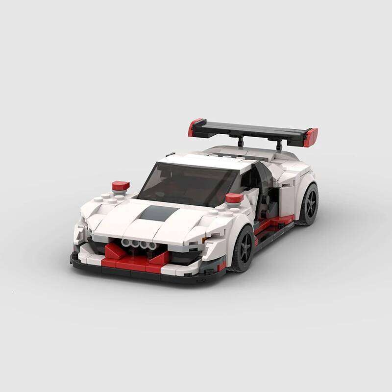 MOC Technical Model Racer Car Building Blocks City Vehicle Bricks Sets Racing F1 Super Race Kids Gift Toys C260306