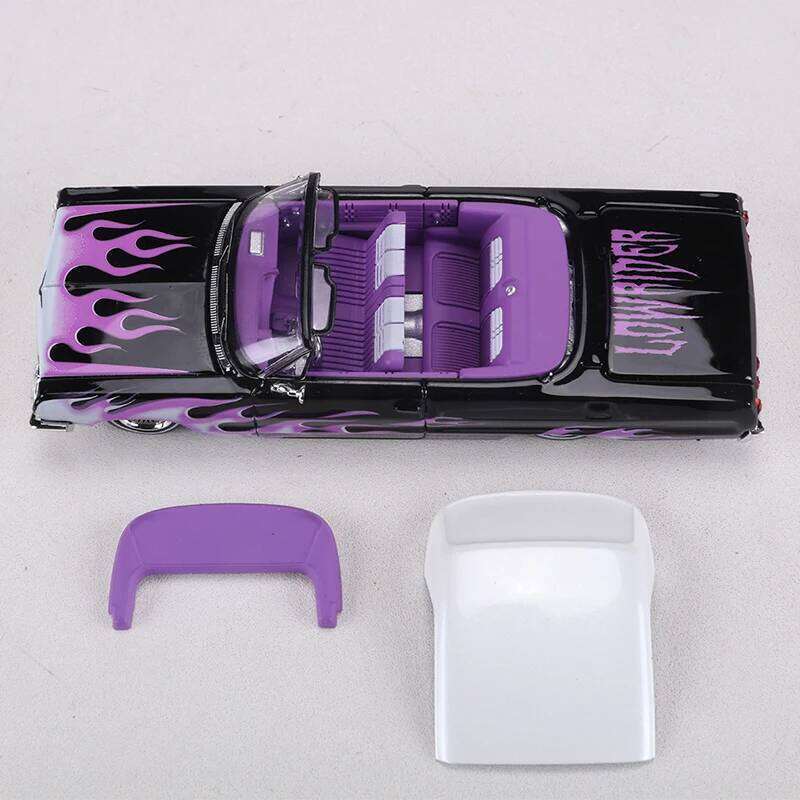 FineWorks 1:64 Chevrolet Impala Open Full Door Alloy Model Car Z260306