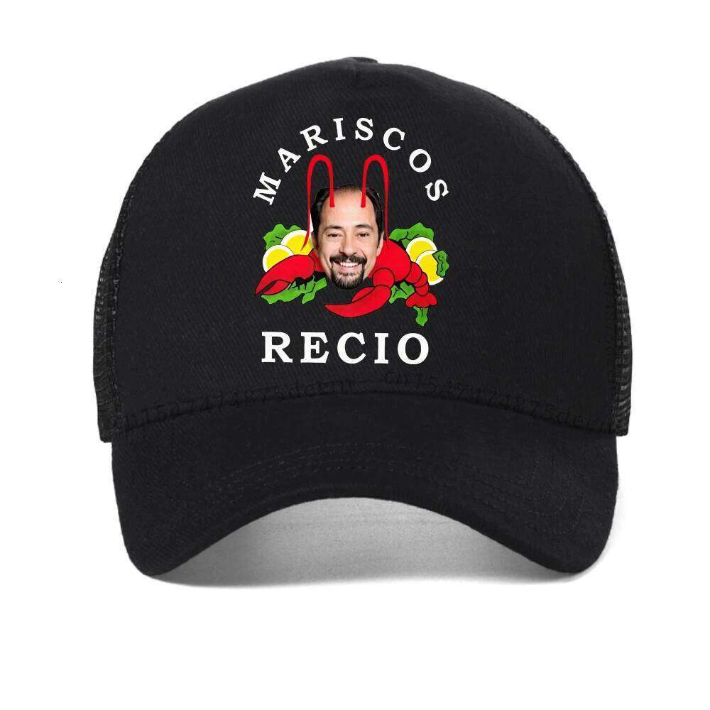 Antonio Mariscos Recio baseball cap Men Women Novelty Funny caps outdoor adjustable trucker hat casual mesh Snapback hats Y260304