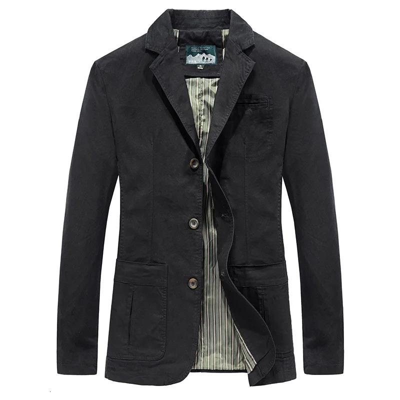 Cotton Outdoor Comfortable Business Jacket for Mens Spring and Autumn Casual Fashion Suit for Men Blazers Jacket for Man 260306