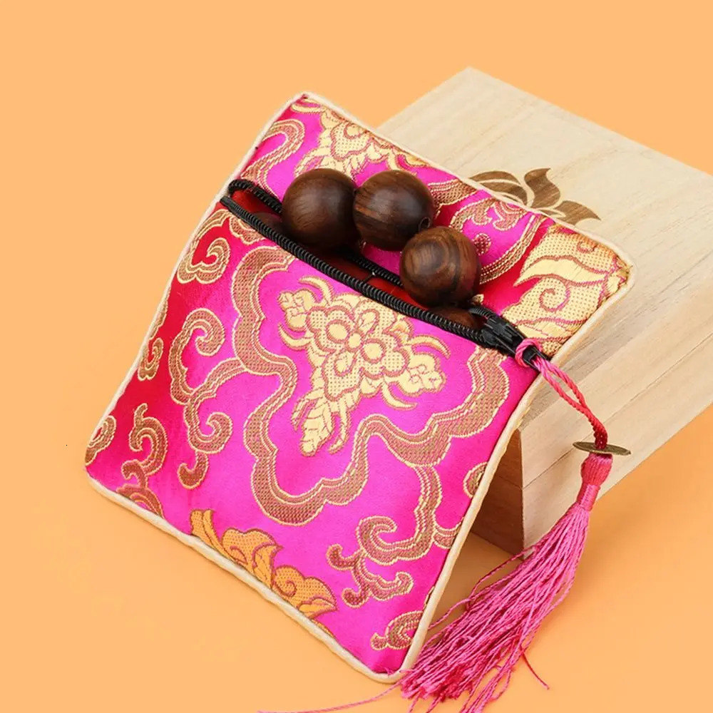 Bag Small Pouch Dragon Boat Festival Jewelry Storage Silk Organizer Brocade Chinese Style Coin Purse 260307