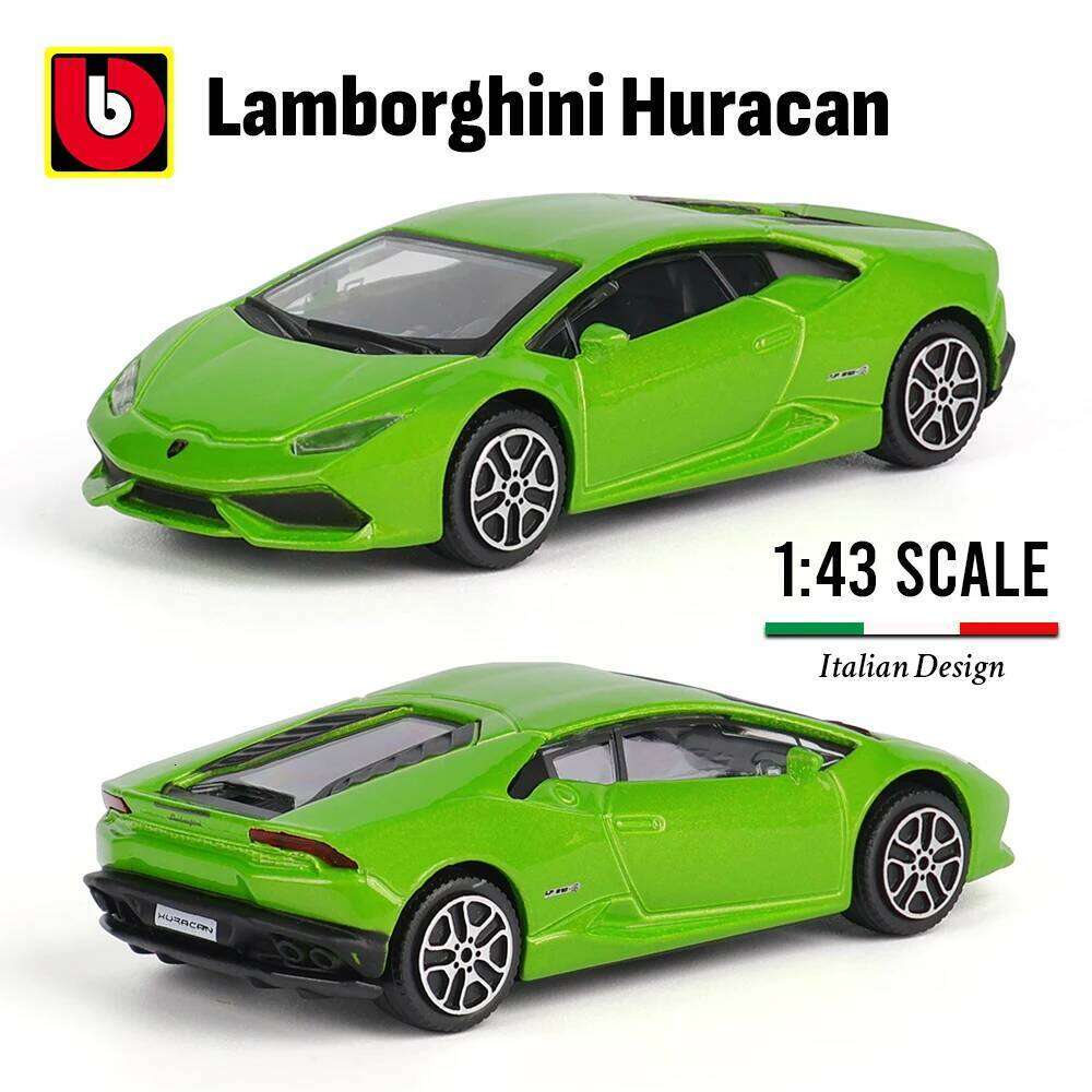 Bburago 1:43 Alfa Romeo Tonale Revuelto Porsche 911 GT3 Toyota Alloy Luxury Car Die Casting Model Toy Series Ornament Collection Z260306