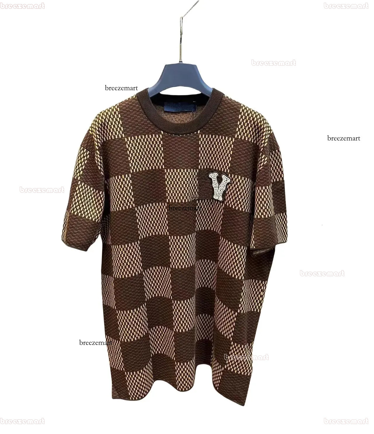 Lv Shirt Summer Mens Designers T Shirt Shirt Man Fashion Brands Casual T Shirt Clothing Shorts Sleeve Louis Vittuon Shirt Clothe High Quality Pure Cotton Tops a5f