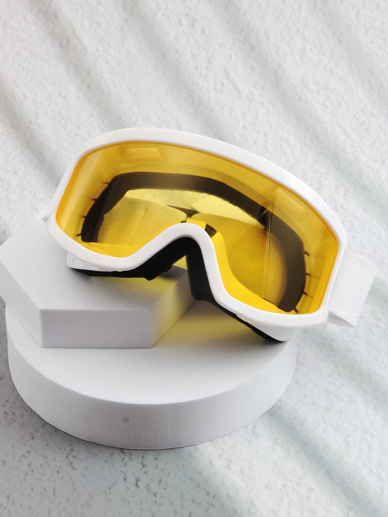 One-piece large-frame day and night ski goggles padded windproof single and snowboard riding high-definition mountaineering an S260304