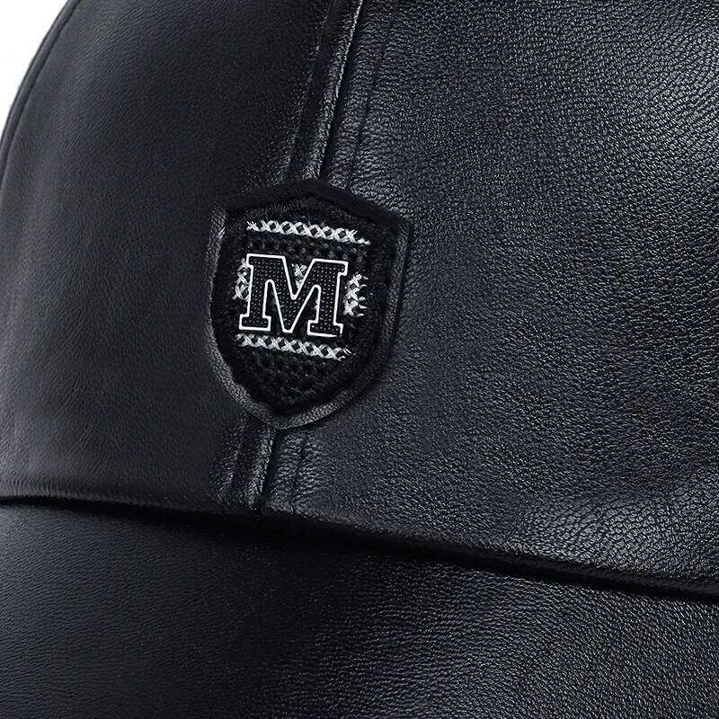 Autumn Winter warm leather baseball Cap Hip Hop Snapback Hat Fashion Men Women Sports Casual Caps Dad Hats Adjustable gorras Y260304