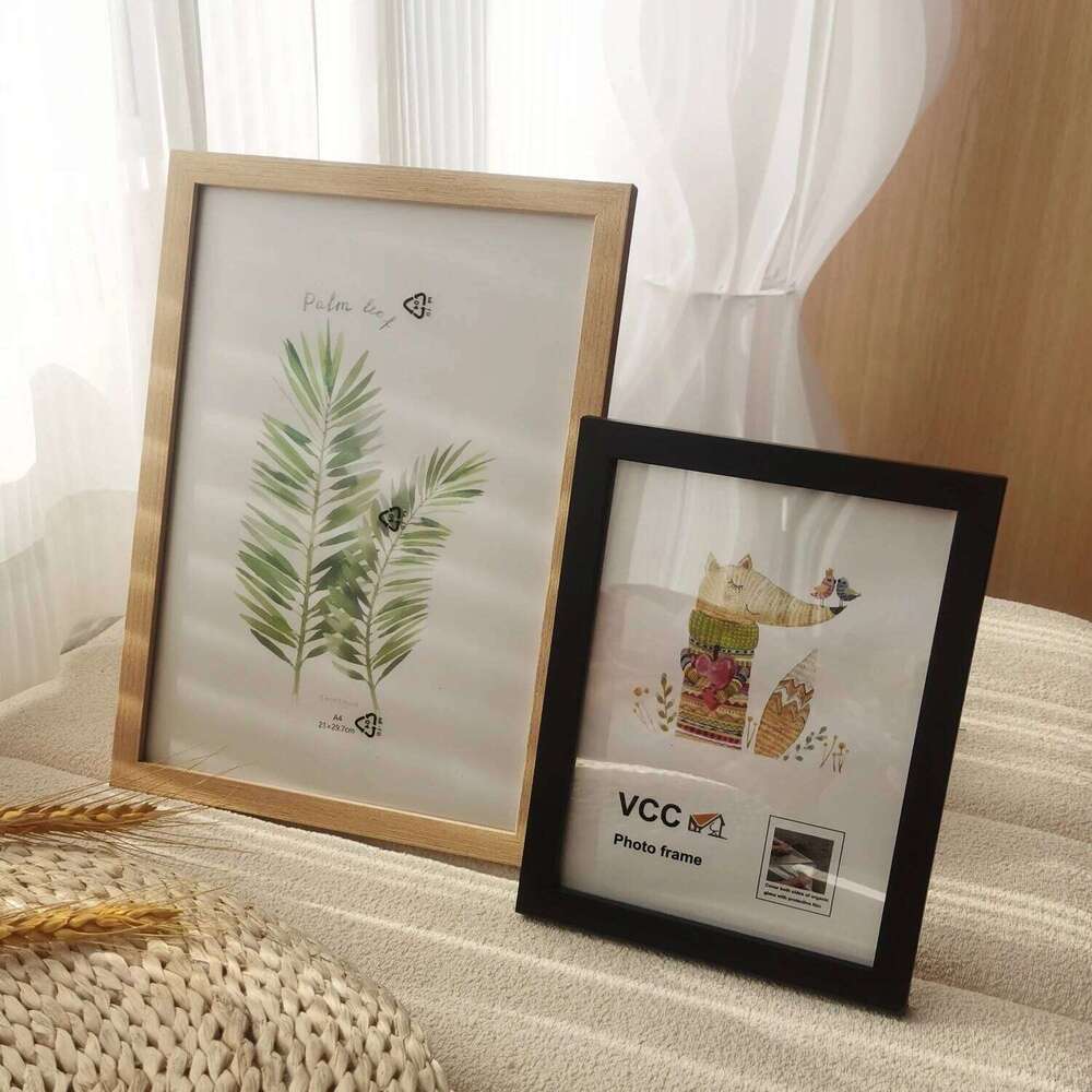 1Pc Wooden Wall Hanging or Stand 10X15 15X20 20X25cm A4 Picture Frame For Pictures Photo Decor Commemorative Gif H260306