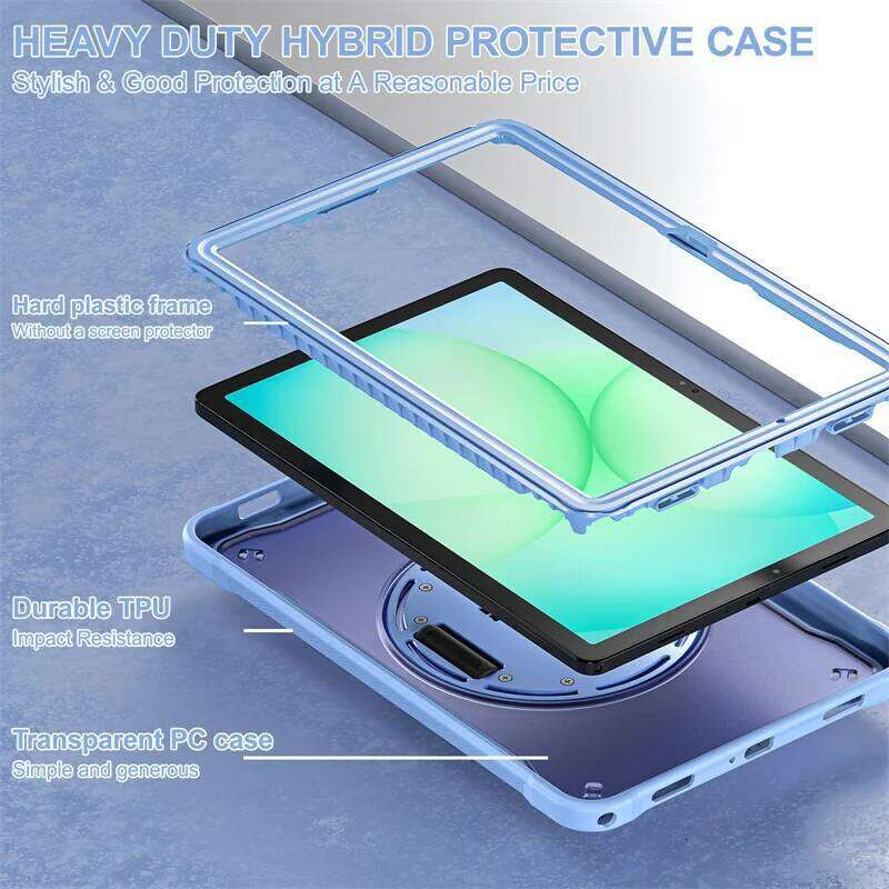 Samsung Galaxy A11+ A9+ Plus 11 inch SM-X230 Case Kids Shockproof Tablet Cover For Tab A9 A11 8.7" SM-X130 Funda 26Y0307