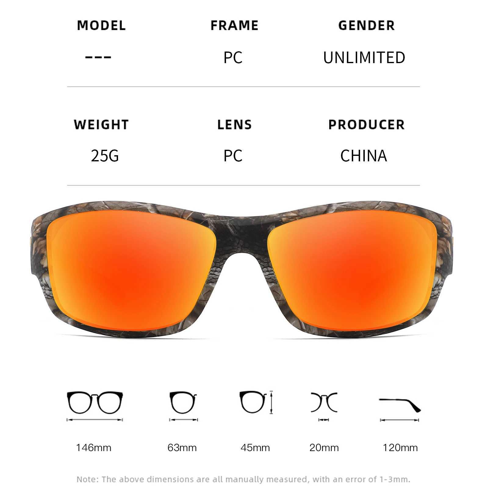 Brand New Sunglasses Men Polarized Women UV400 Sun Glasses Fishing Goggles Outdoor Baseball Softball Sport Eyewear S260304