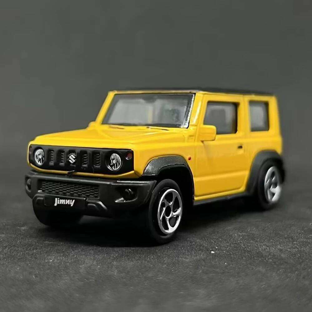 1:52 Alloy Suzuki Jimny Miniature Models Toys Cars Diecast Wheel Shock Absorption Slide Forward Vehicles for Collectible Item Z260307
