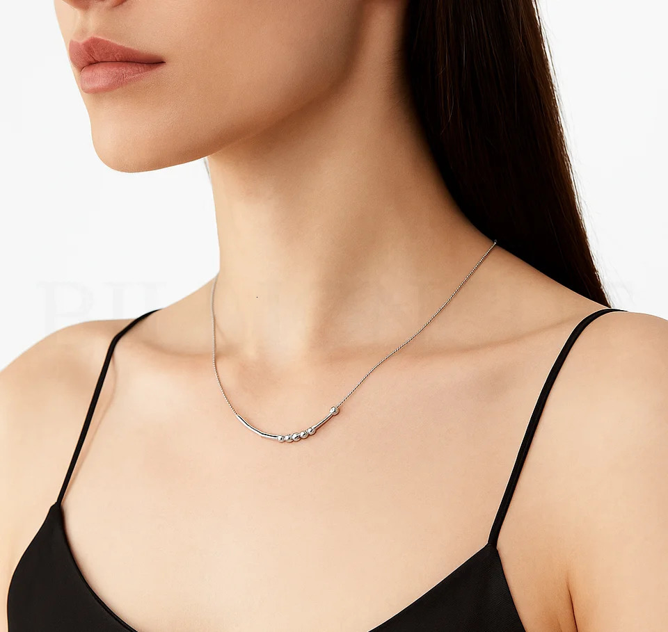 316L Stainless Steel Morse Code Necklace DIY Custom Name Hypoallergenic Tarnish Resistant Creative Mystery Gift 260302