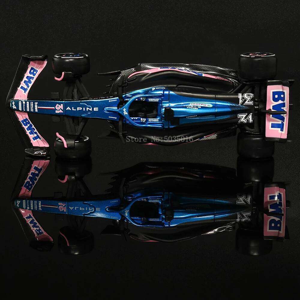 Bburago 1:43 NEW 2023 Alpine F1 Team A523 31# Esteban W14 C43 Formula One Alloy Super Toy Die cast car model Z260306