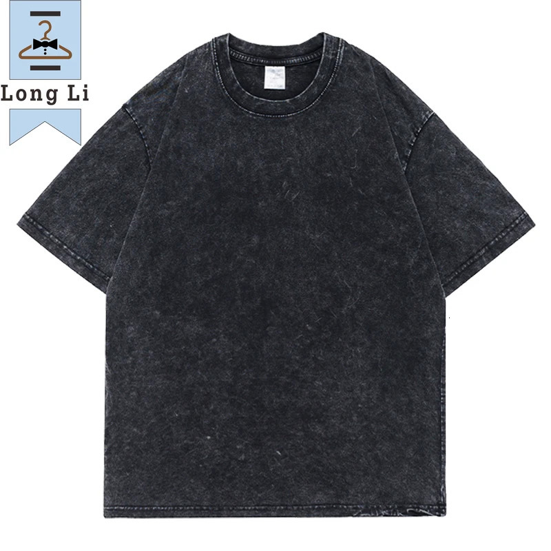 Hip Hop t shirt Men fashion Cotton Harajuku Multicolors Oversized Washed T-shirt women Unisex Summer Retro Short Sleeve Tee top 260304