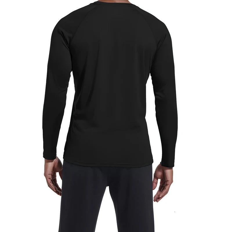 Men s Performance Long Sleeve Tshirts with UPF 50 Sun Protection for Outdoor Activities like Hiking Running and Workouts 260302