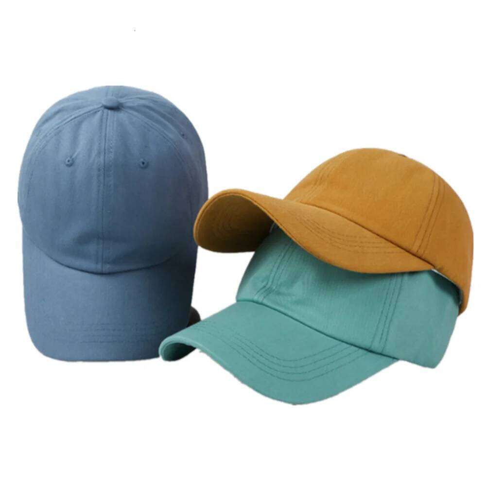 Casual Baseball Cap for Men Women Solid Color Cotton Hat Fashion Simple Black Pink White Wine Red Navy Blue Y260304