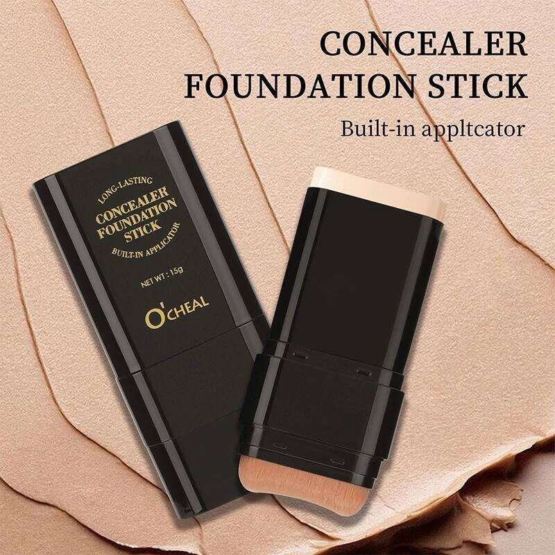 Eraser Stick Water Moist Light Concealer Foundation Covering Acne Scarring Dark Under-eye Circles Face Beauty Makeup 26L0306