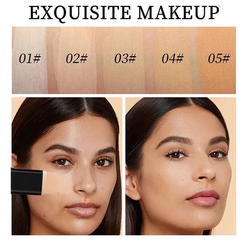 Eraser Stick Water Moist Light Concealer Foundation Covering Acne Scarring Dark Under-eye Circles Face Beauty Makeup 26L0306