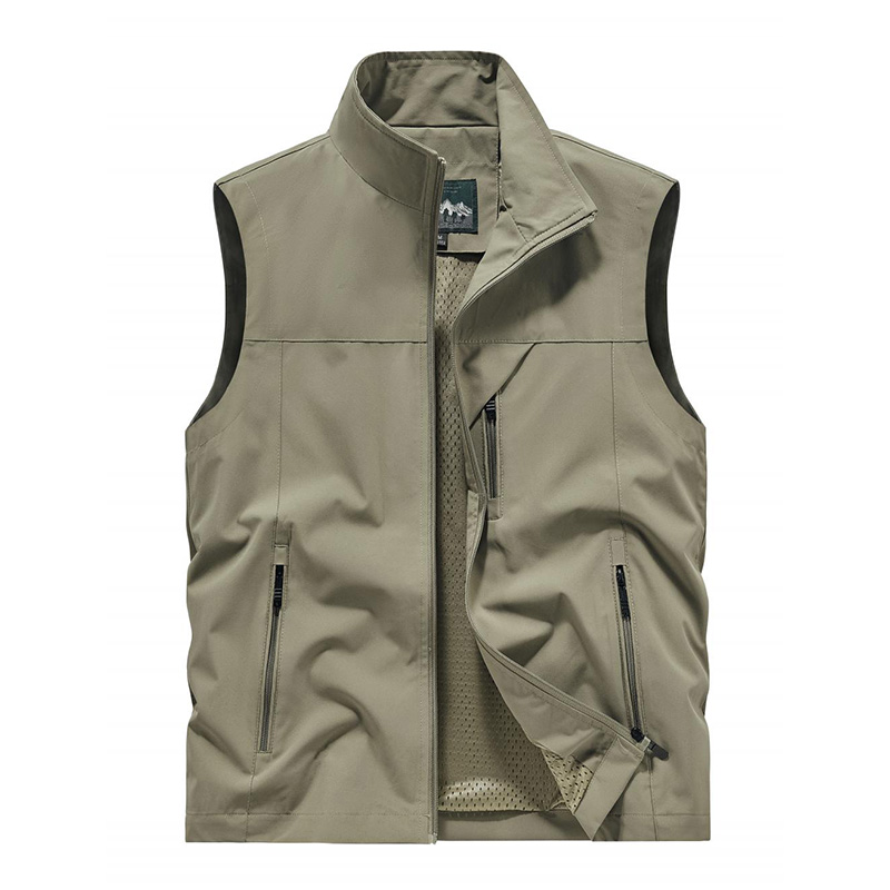 Fishing vest male outdoor mountaineering functional lure multi-purpose pocket tactical workwear photography vest