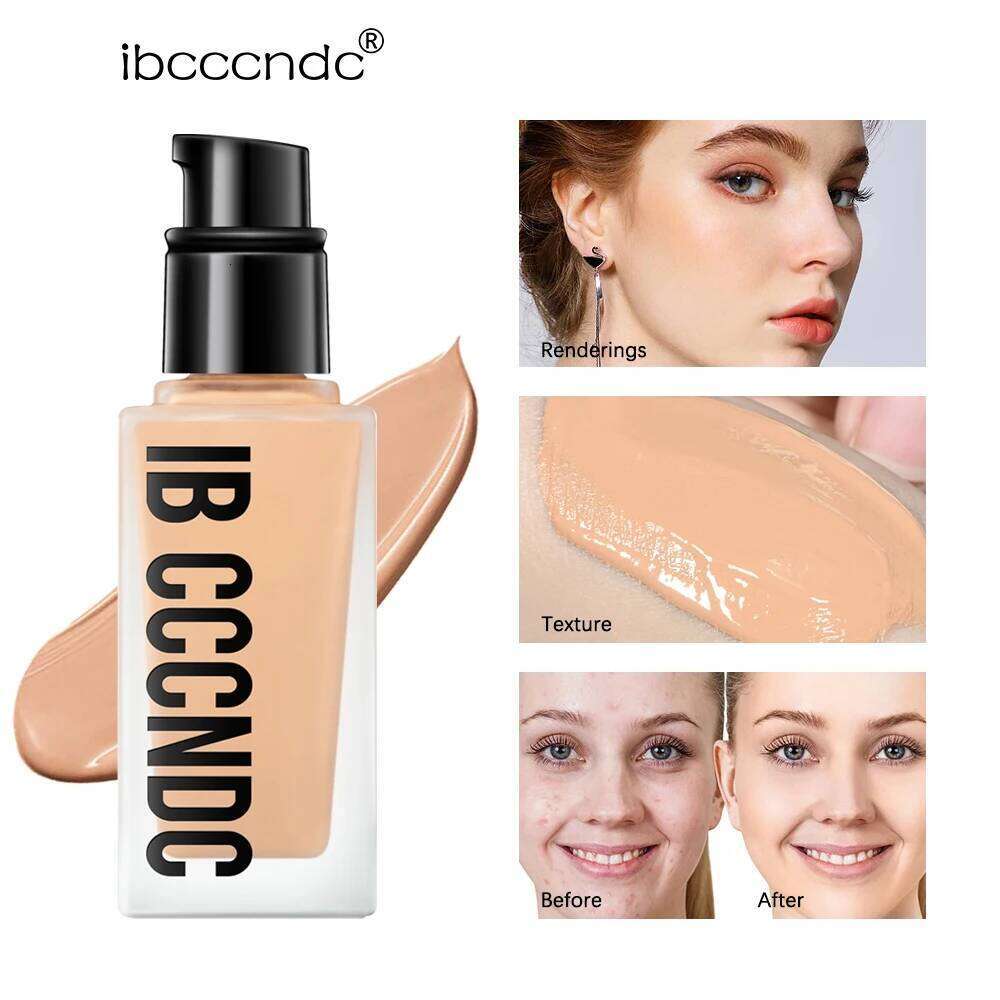 Flawless All Day 6 Color Waterproof Concealer Foundation For Women Makeup Full Coverage Long Lasting Moisturizing 26Li0306