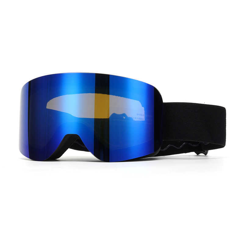 Ski goggles for outdoor cycling large cylindrical lenses compatible with prescription glasses double-layer anti-fog protective eyewear new model S2603