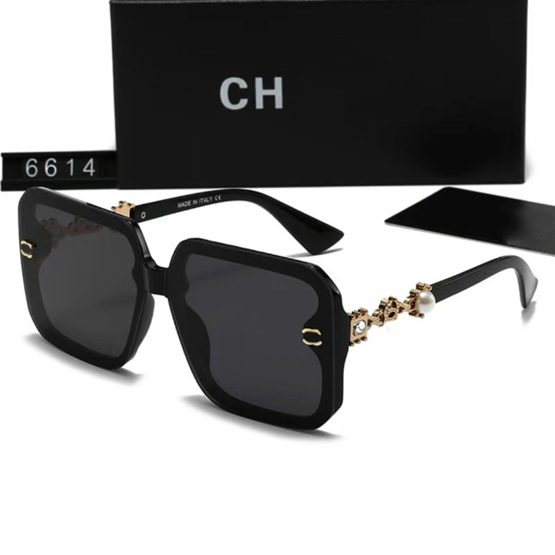 sunglasses women designer sunglasses men luxury sunglasses fashion large frame pearl glasses square eyewear men women sunglasses goggles UV400 glasses with box