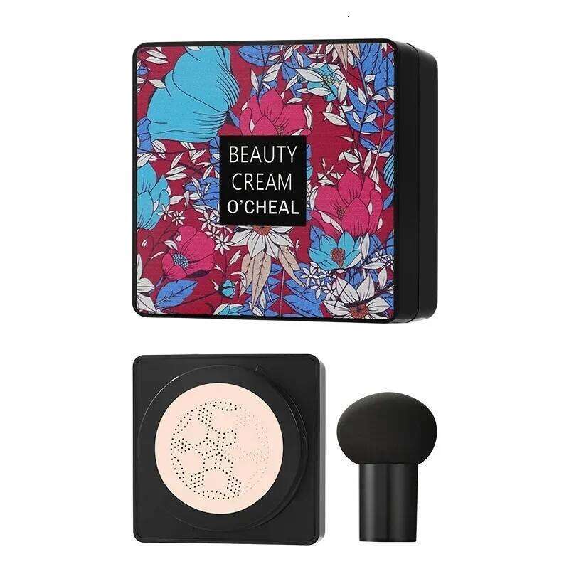 Magic Mushroom Head Air Cushion CC Waterproof Brighten Foundation Cream Women Base Makeup Face Korean Cosmetics 26L0306
