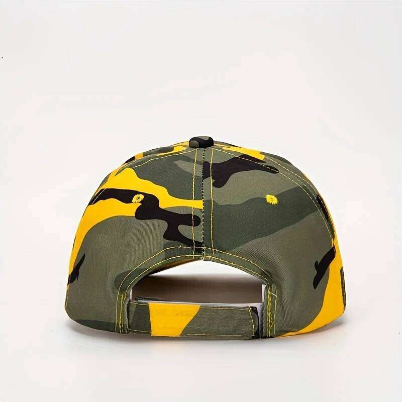 1PC camouflage baseball cap - breathable, adjustable, suitable for outdoor sports and casual wear Y260304