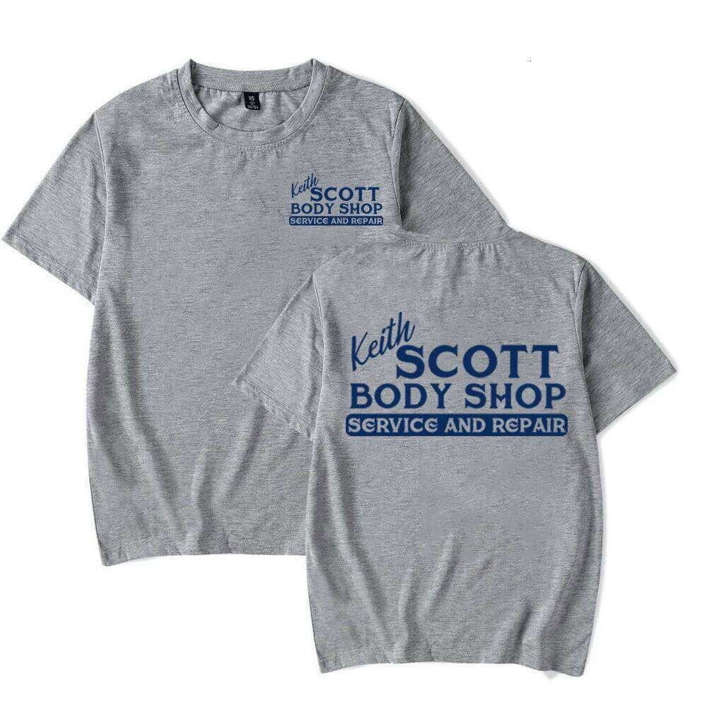 Keith Body Shop T-shirt Tv Showe One Tree Hill Shirt Ravens Basketball Tee Retro 2 Side Print OTH Lucas Nathan Scott Tops XJ260306 XJ260306