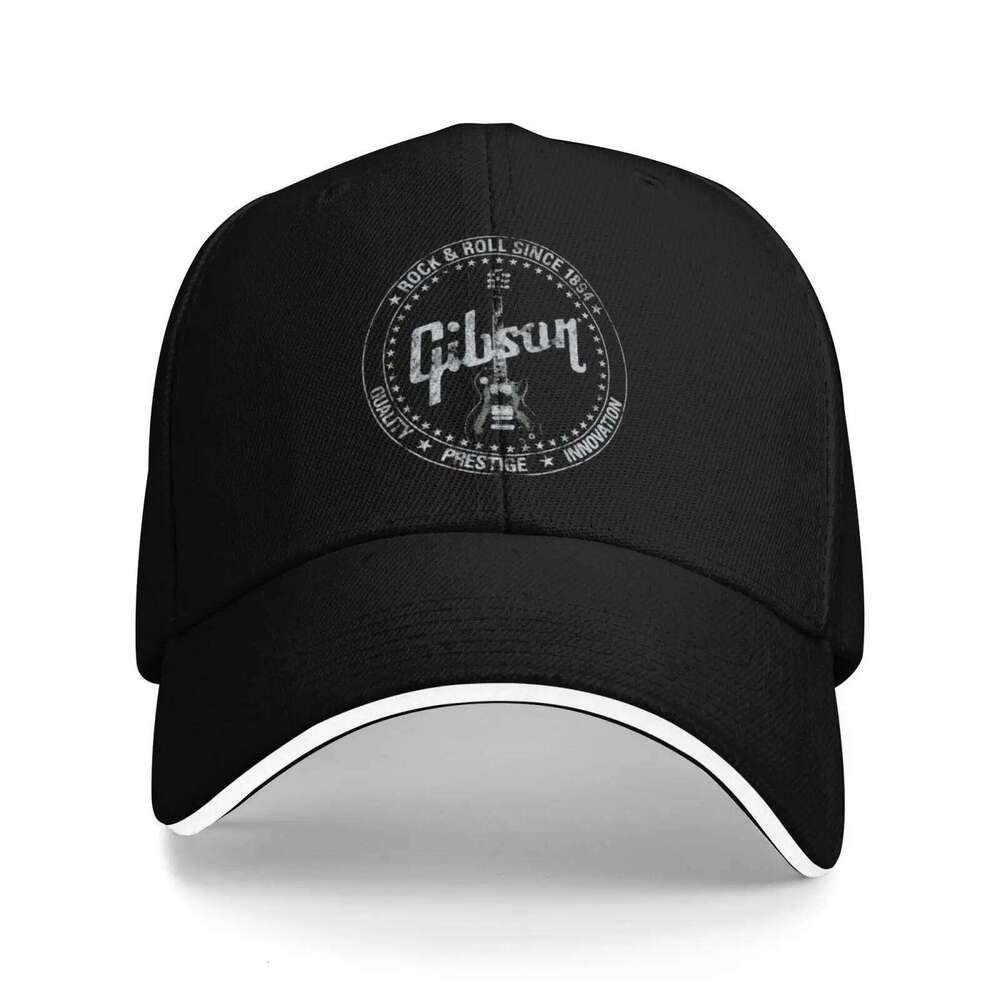 Gibson Guitar Baseball Cap Fashion Cartoon Anime Sandwich Men Women Adjustable Caps Hat Sport Y260304