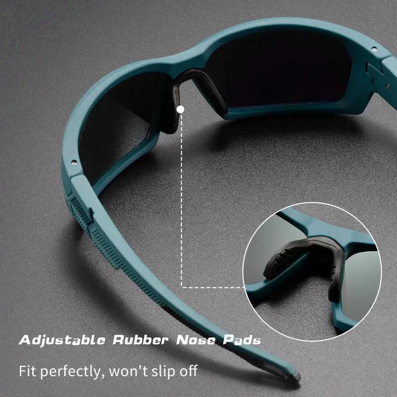 Fashion TR90 Windproof Cycling Sunglasses Men Women Polarized Luxury Brand Outdoor Sports Traveling Sun Glasses Male Goggles S260304