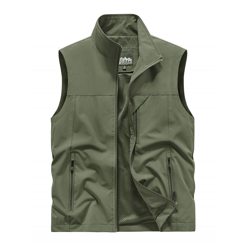 Fishing vest male outdoor mountaineering functional lure multi-purpose pocket tactical workwear photography vest