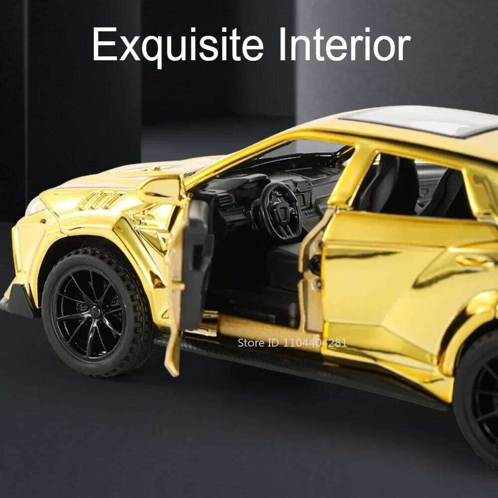1:32 Lambor URUS SIAN Cars Model Diecast Alloy Toys 6 Doors Opened Sound Light Pull Back Miniature Vehices Boys Birthday Present Z260306