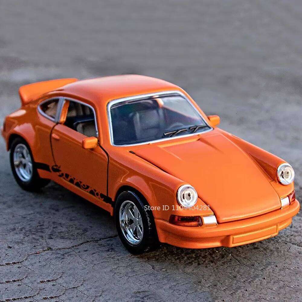 1:36 Alloy 911 CARRERA 1974 Rolls-Royce Cullinan Diecast Model Toy Car Doors Opened Sound Light Pull Back Cars Collectibles Gift Z260306