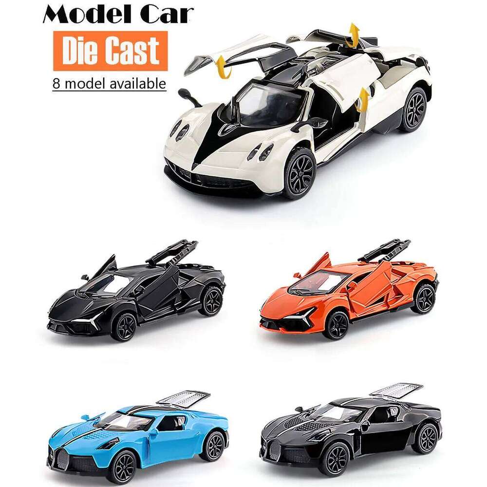 1:43 Scale 4 Inch Die Cast Race Toy with Pullback Action Alloy Model Car for Collection and Ornament Birthday Gift Boy Z260306